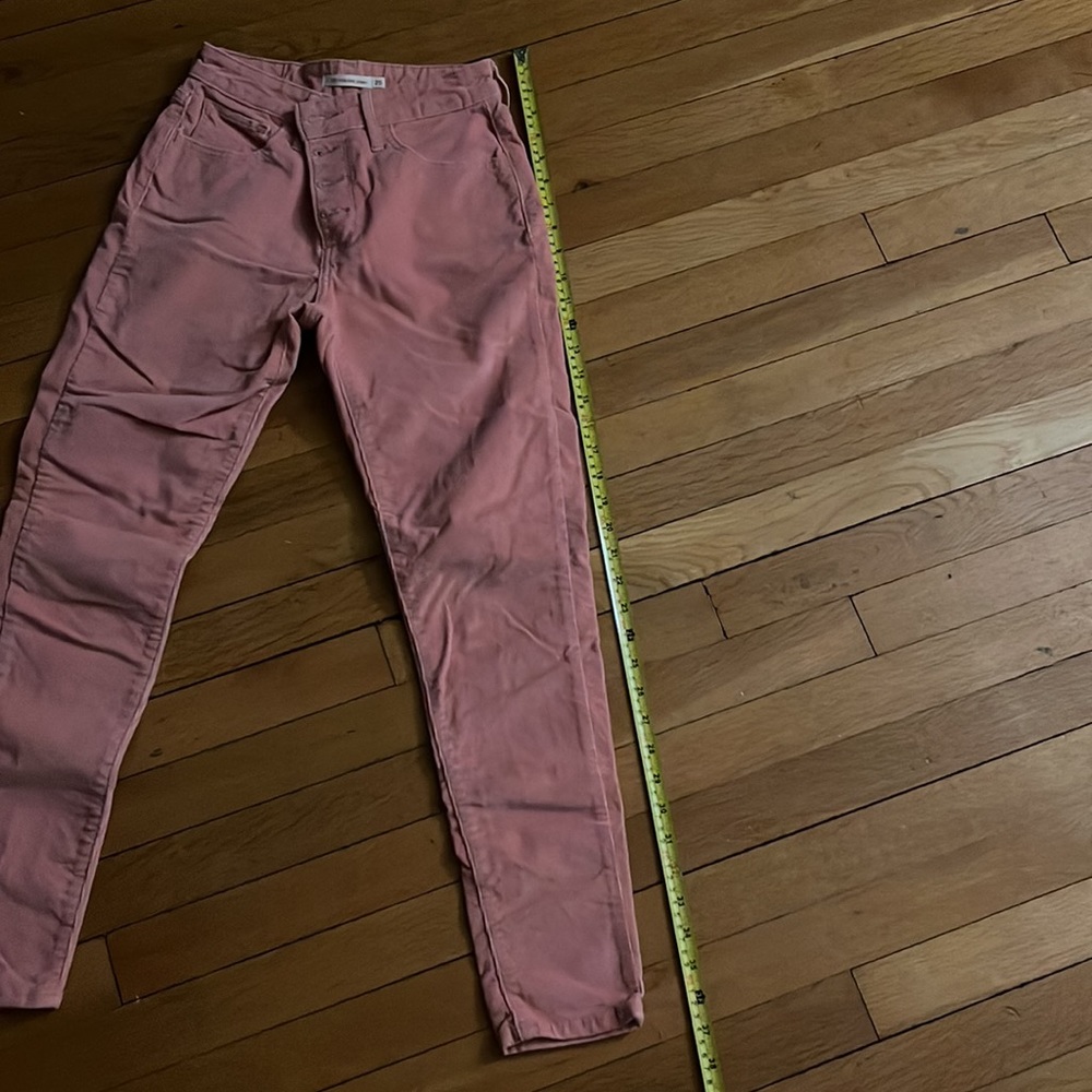 Levi's Pink Corduroy pants cords jeans - Picture 6 of 6